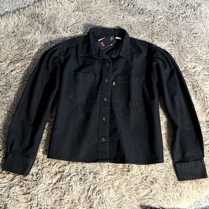 Levi’s Cropped Denim Jacket